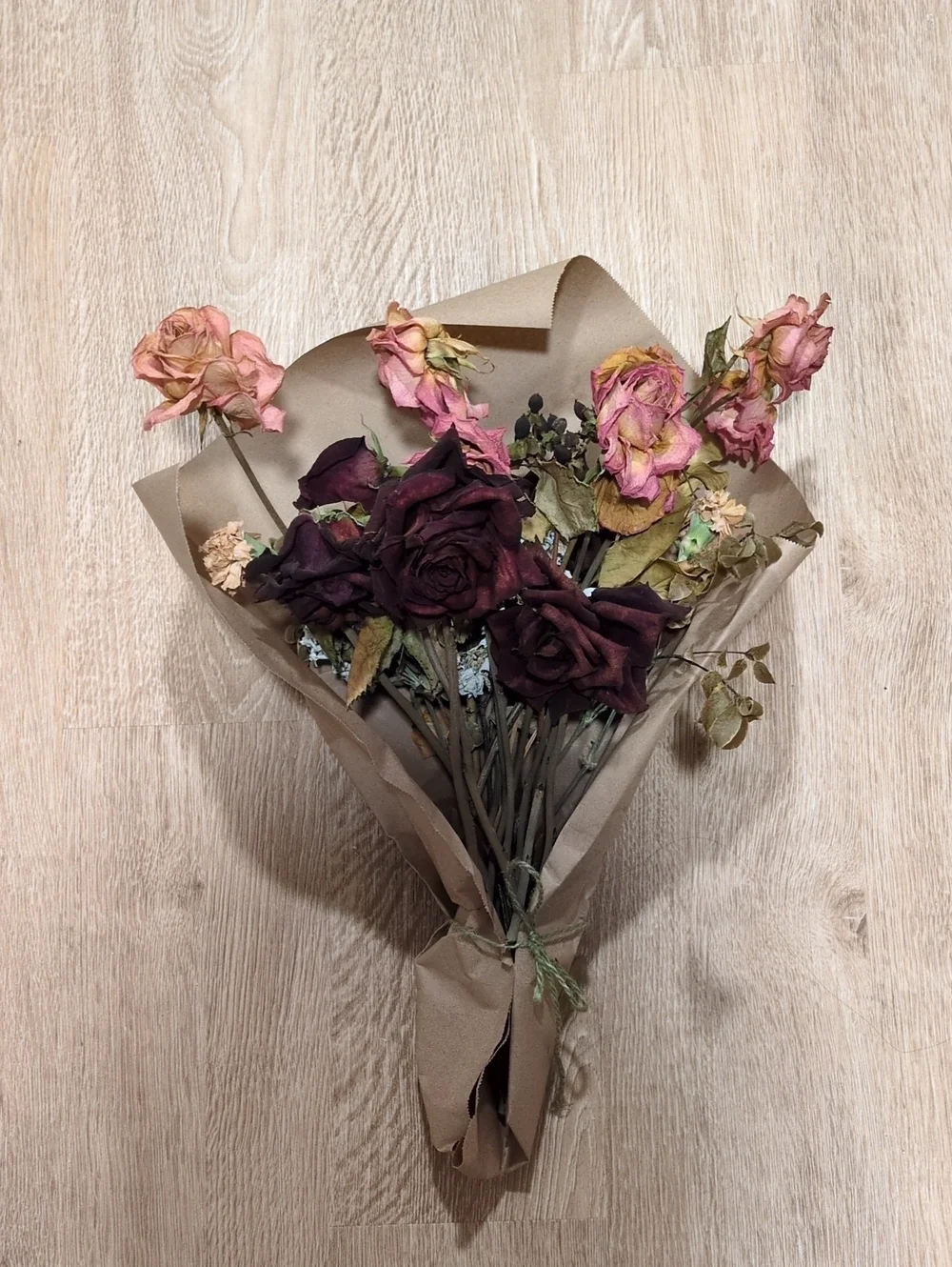 Seattle Pike Place Market Dried Floral Bouquet